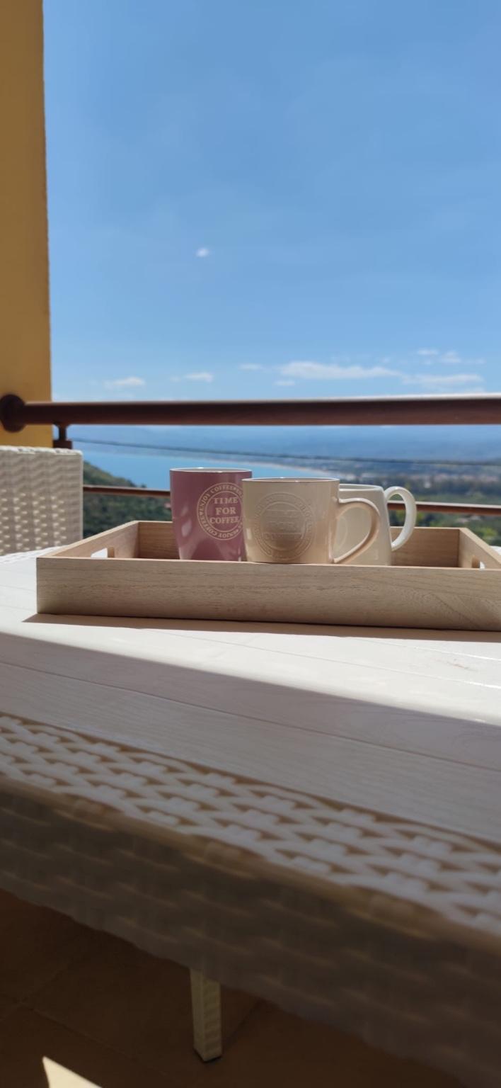 Aussicht vom Balkon